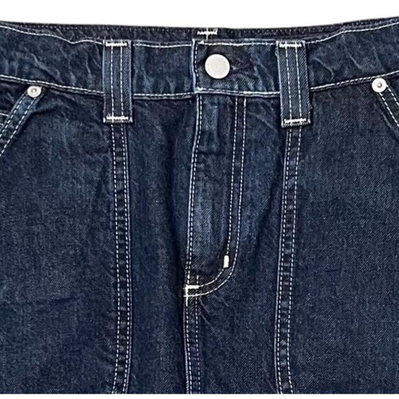 Adriano Goldschmied Women's Blue Jae Utility Mini Skirt Size 23 - Picture 8 of 12